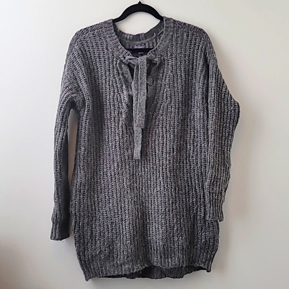 Aerie over sized knit Alpaca wool pull over